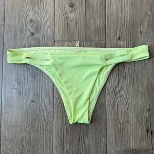 Vitamin A Neutra Hipster Bikini Bottom in Lime